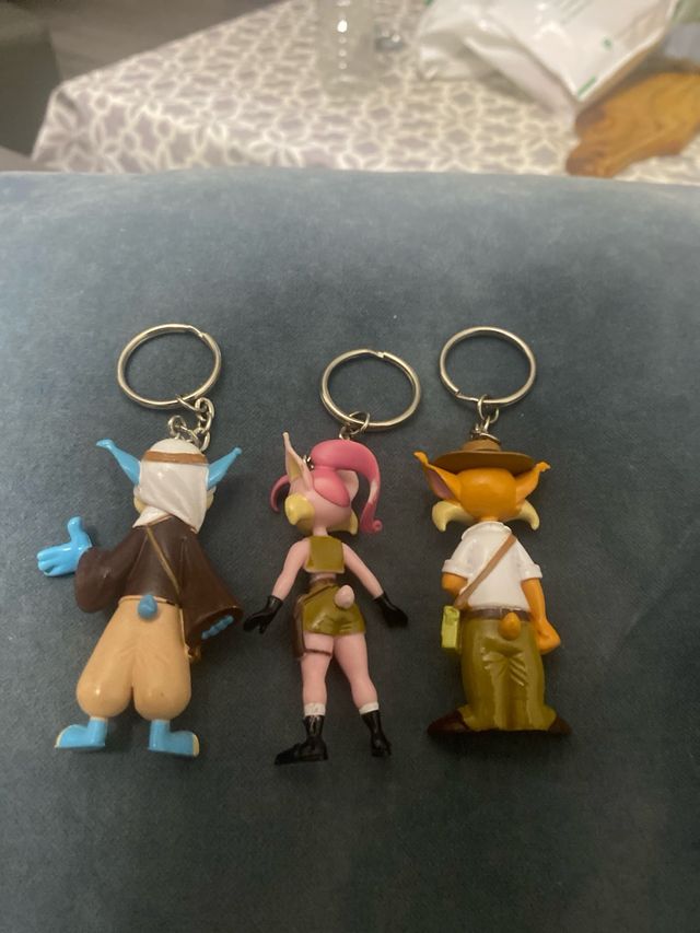 Llaveros de muñecos