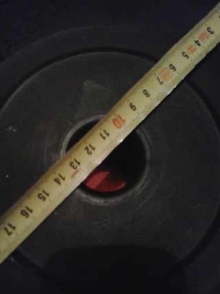 ✅ 30MM DISCOS 2 PESAS 15KG DE 30MM