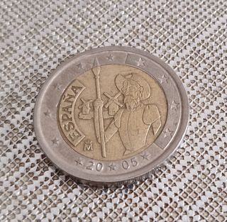 🪙 Moneda 2€ Don Quijote