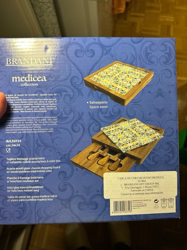 Tabla de quesos Brandani