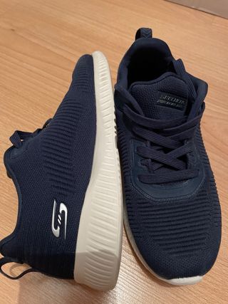 Zapatillas Skechers bobs azul
