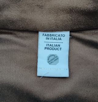 Camisa italiana marrón 44