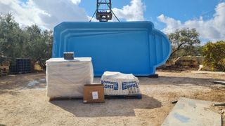 Kit piscina completa 750 x 350