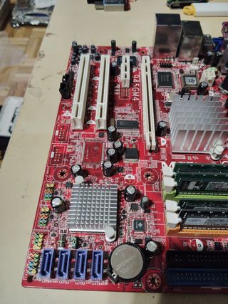 PLACA BASE MSI+CPU+DISIPADOR+RAM