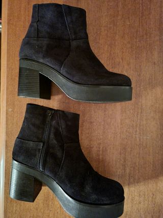 Botines con plataforma