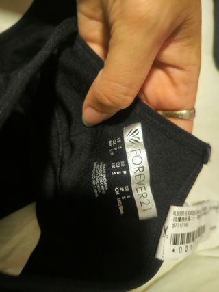 Top deportivo Forever 21 + regalo