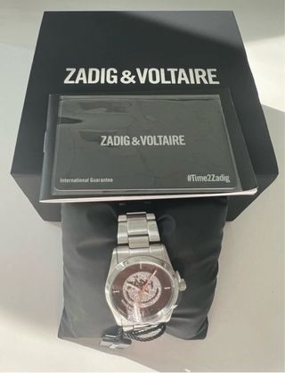 Reloj zadig plateado