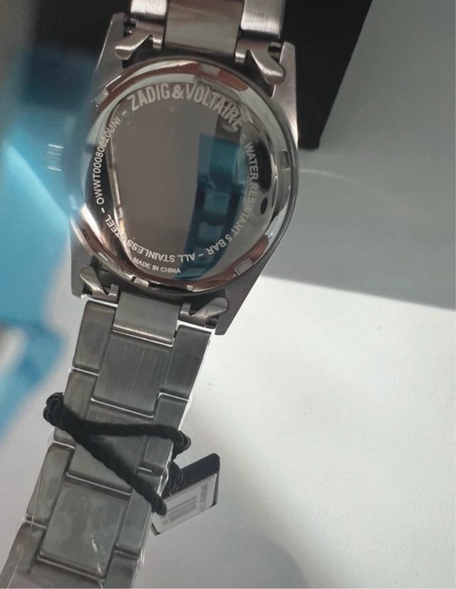 Reloj zadig plateado