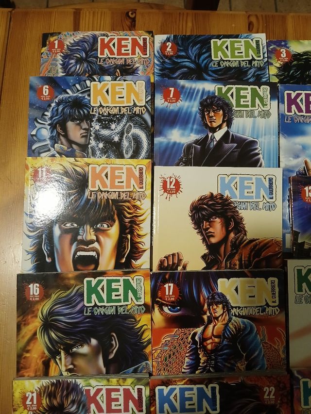 Manga Ken le origini del mito