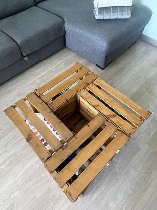 Mobile cassette legno