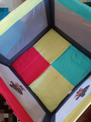 Parque infantil acolchado 