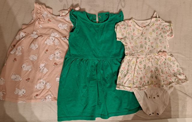 Vestidos de verano bebe 6-9 meses