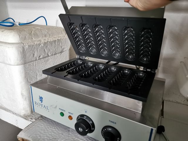 Gofrera professionale per la ristorazione