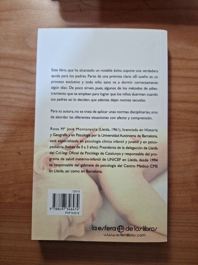 Dormir sin lágrimas Rosa Jové