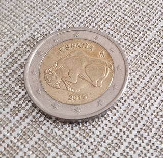 🪙 Moneda 2€ Cueva de Altamira España 2015