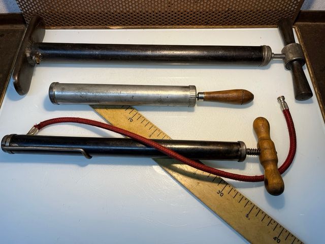 Bombas antiguas de aire