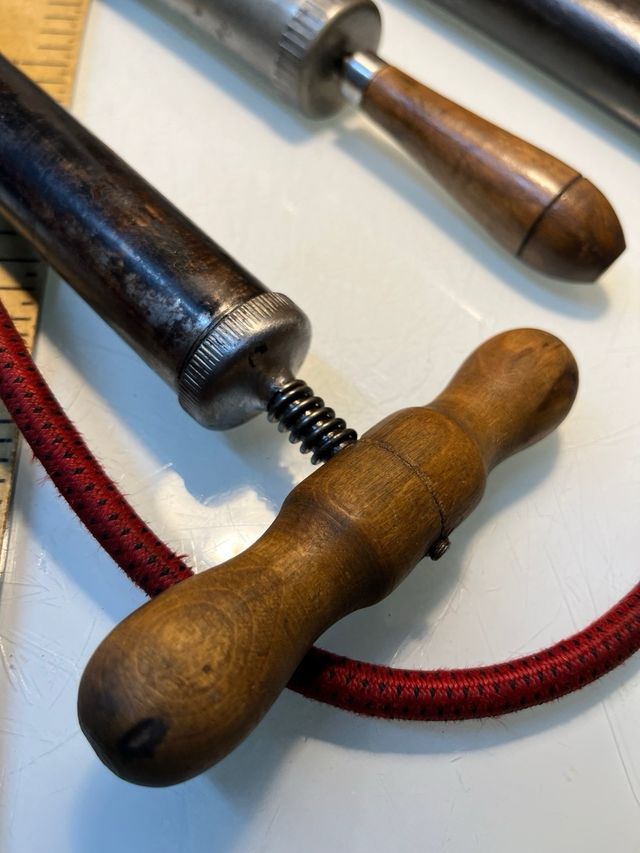 Bombas antiguas de aire