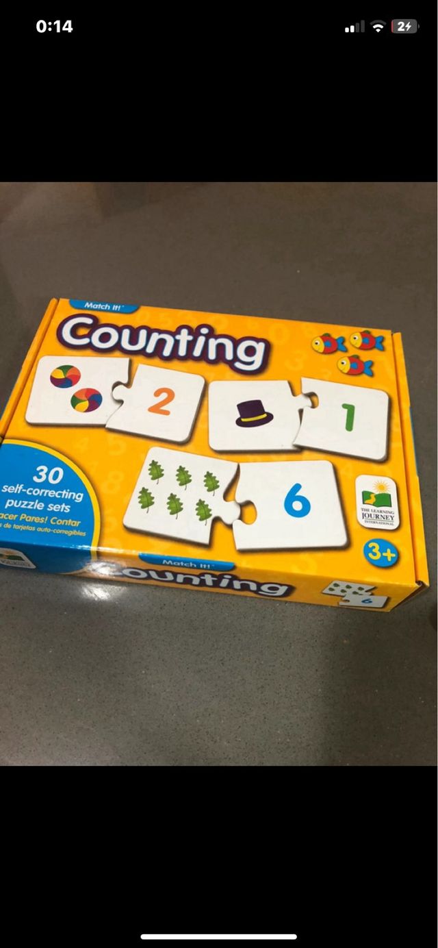 Juego de números Counting
