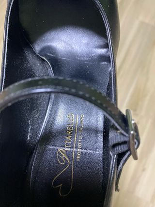 Scarpe nere con tacco