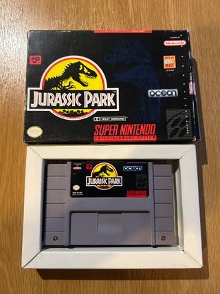 Juego Jurassic Park súper nintendo original