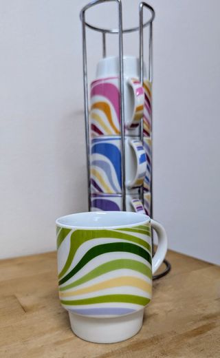 Tazas apilables (4)