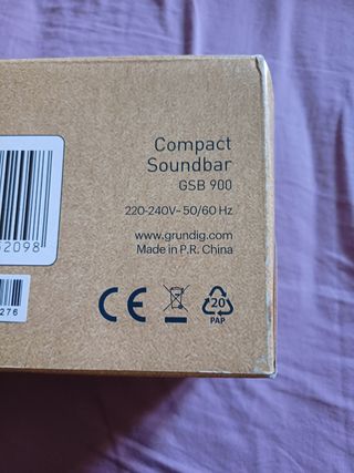 Barra sonido Grundig GSB 900 NUEVA