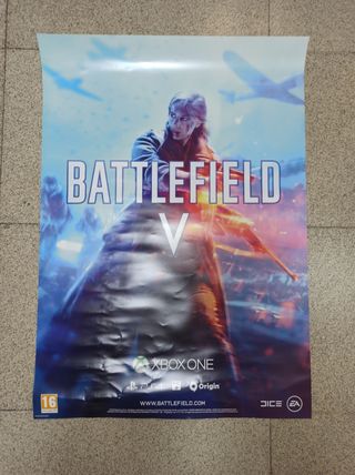 Poster Battlefield V NUEVO