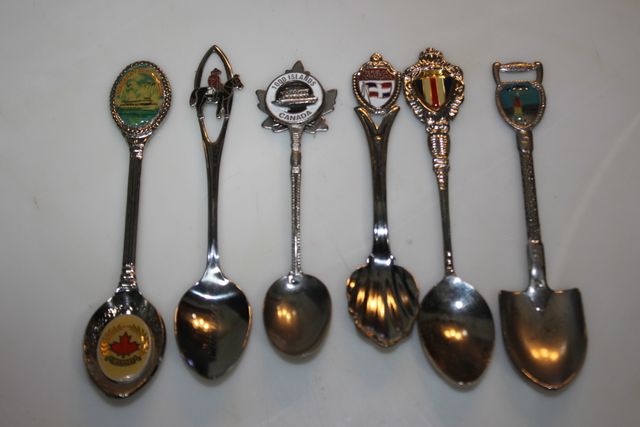 LOTE DECUCHARILLAS DEL EXTRANJERO RECUERDO AÑOS 90