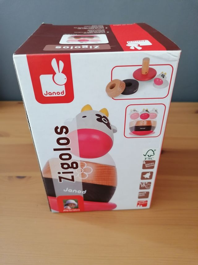 JANOD. Tentetienso apilable y divertido. Zigolos.