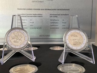Proofset euro Finlandia 2021 - Giornalismo + Aland