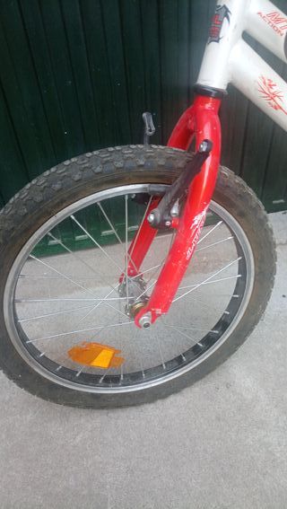 Bicicleta 18 pulgadas,bici infantil J.L Wenti