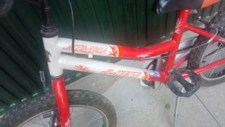 Bicicleta 18 pulgadas,bici infantil J.L Wenti