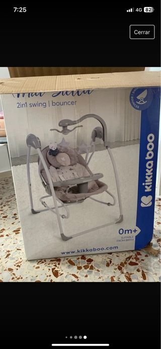 Hamaca de balancin de bebe