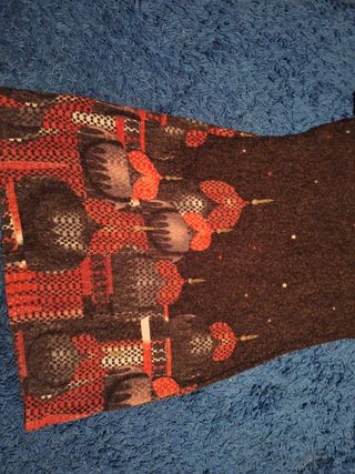 Vestito donna maniche corte fantasia