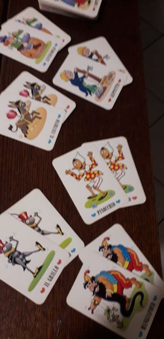 Carte da Gioco Memory Pinocchio