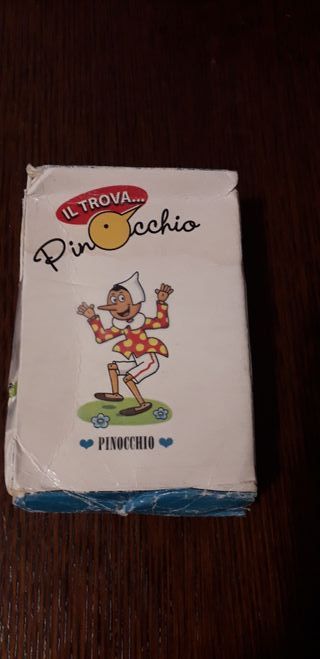 Carte da Gioco Memory Pinocchio