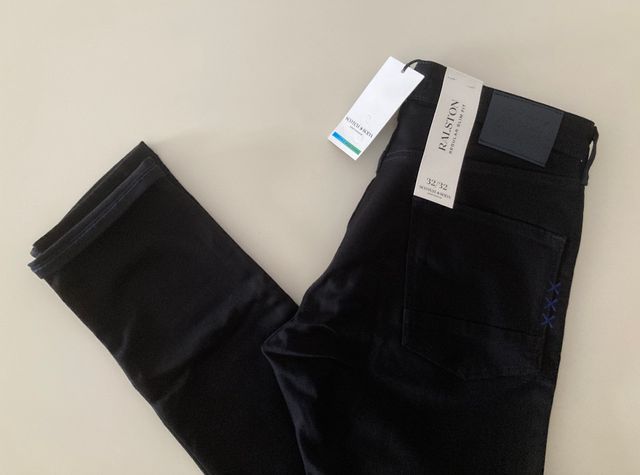 Scotch & Soda. Pantalón vaquero negro. W32 L32
