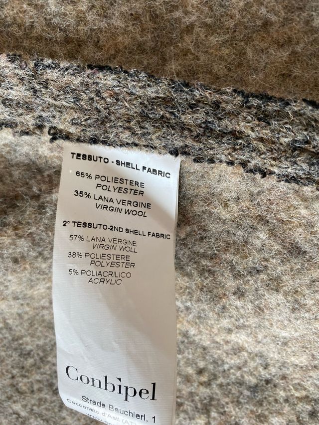 cappotto corto in lana