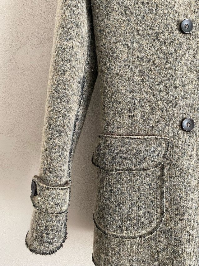 cappotto corto in lana