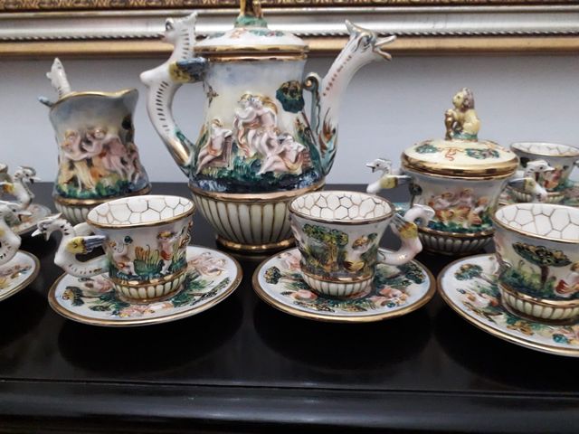 Capodimonte servizio caffè ☕️ da 12