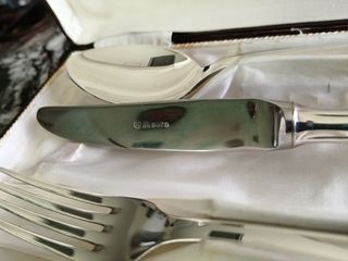 Cubertería alpaca-plata