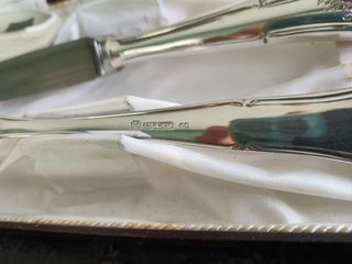 Cubertería alpaca-plata