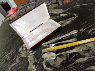 Cubertería alpaca-plata