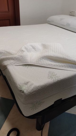 Cama articulada y colchón