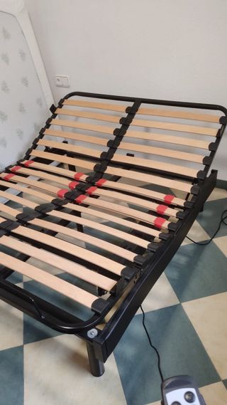 Cama articulada y colchón