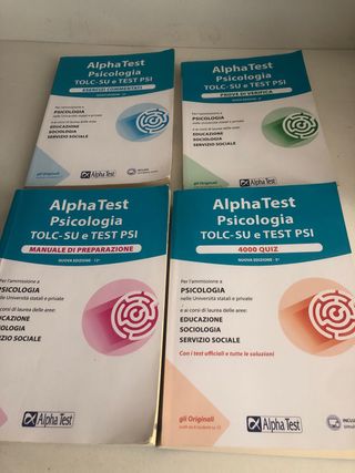 Libri per test universitari