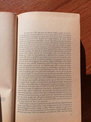 Libro "De amor y de sombra" - I. Allende