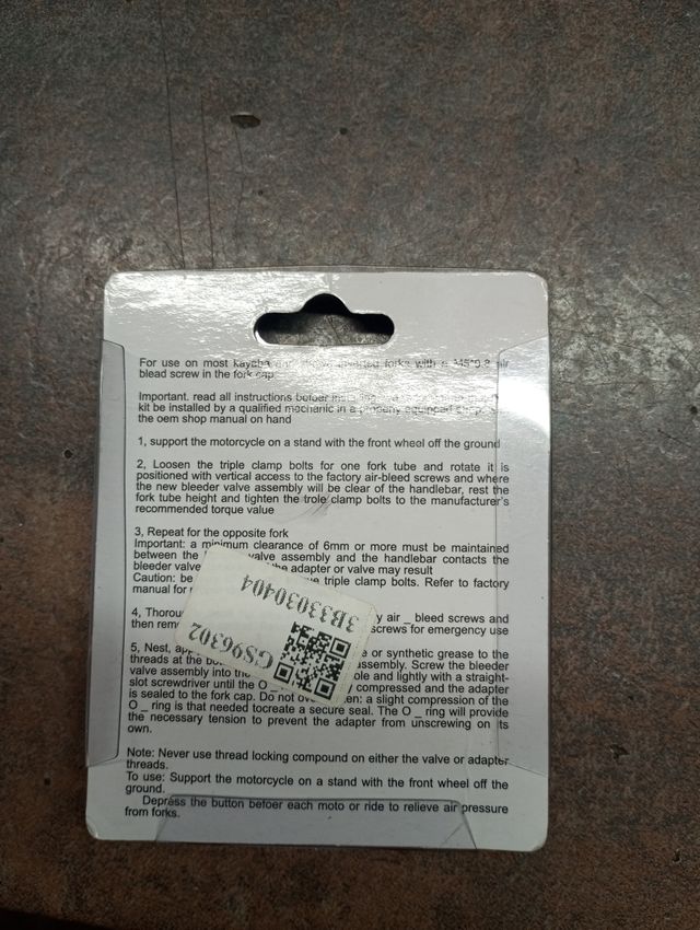 Purgadores horquilla 