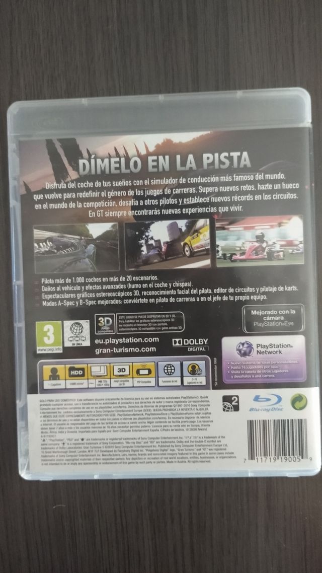 Gran turismo 5 para PS3