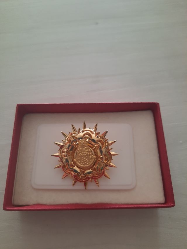 Broche Virgen del Rocio
